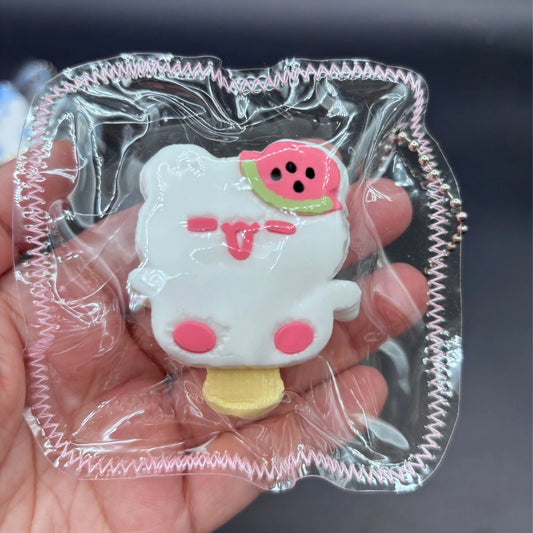 Cute Hamster Popsicle Taba Squishy (1Pc)
